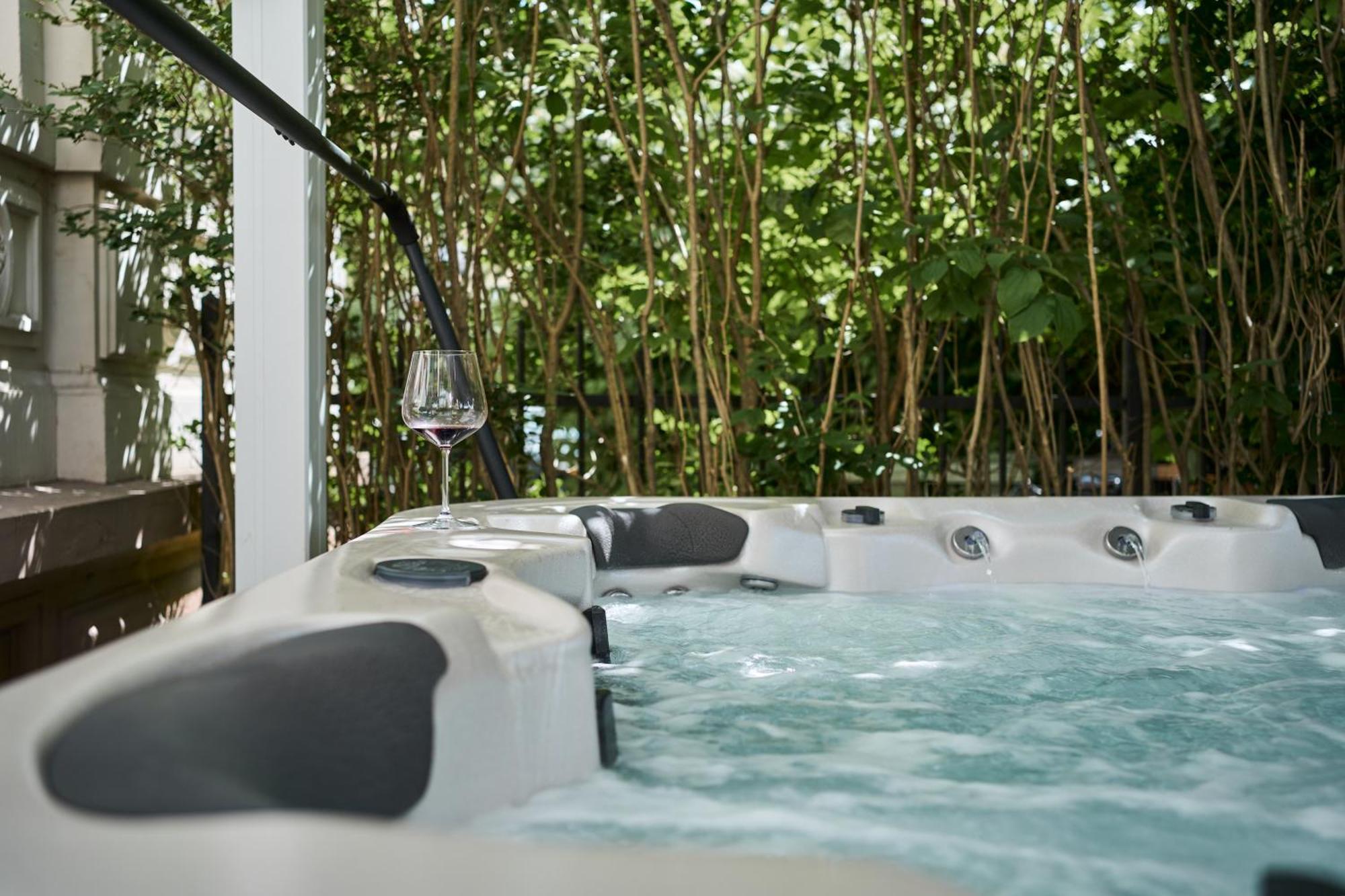 Historical Luxury Homes - Stadtvilla Mit Jacuzzi Und Garten Friburgo em Brisgóvia Exterior foto